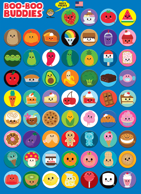 Food & Treats Button Box – Kids Collection
