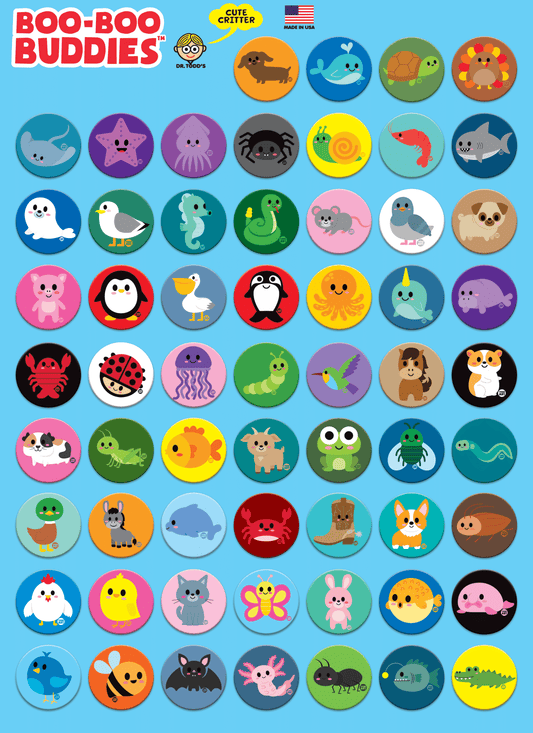 Ocean Animals Button Box – Kids Collection