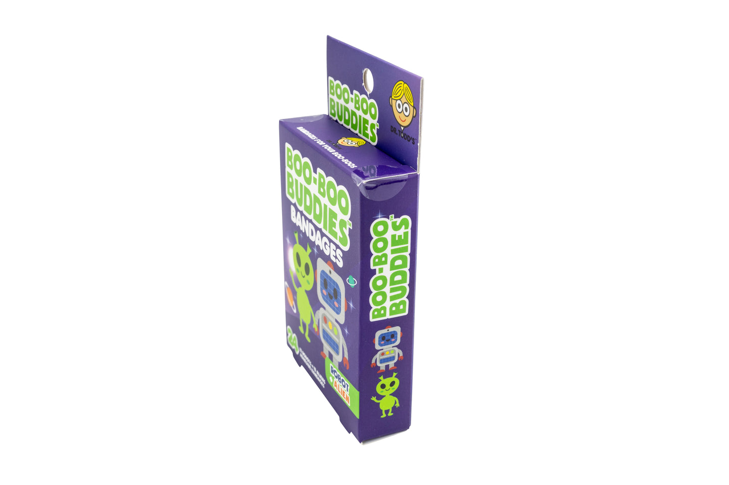 Kids Bandages – Robot + Alien (24 Count, Latex-Free)