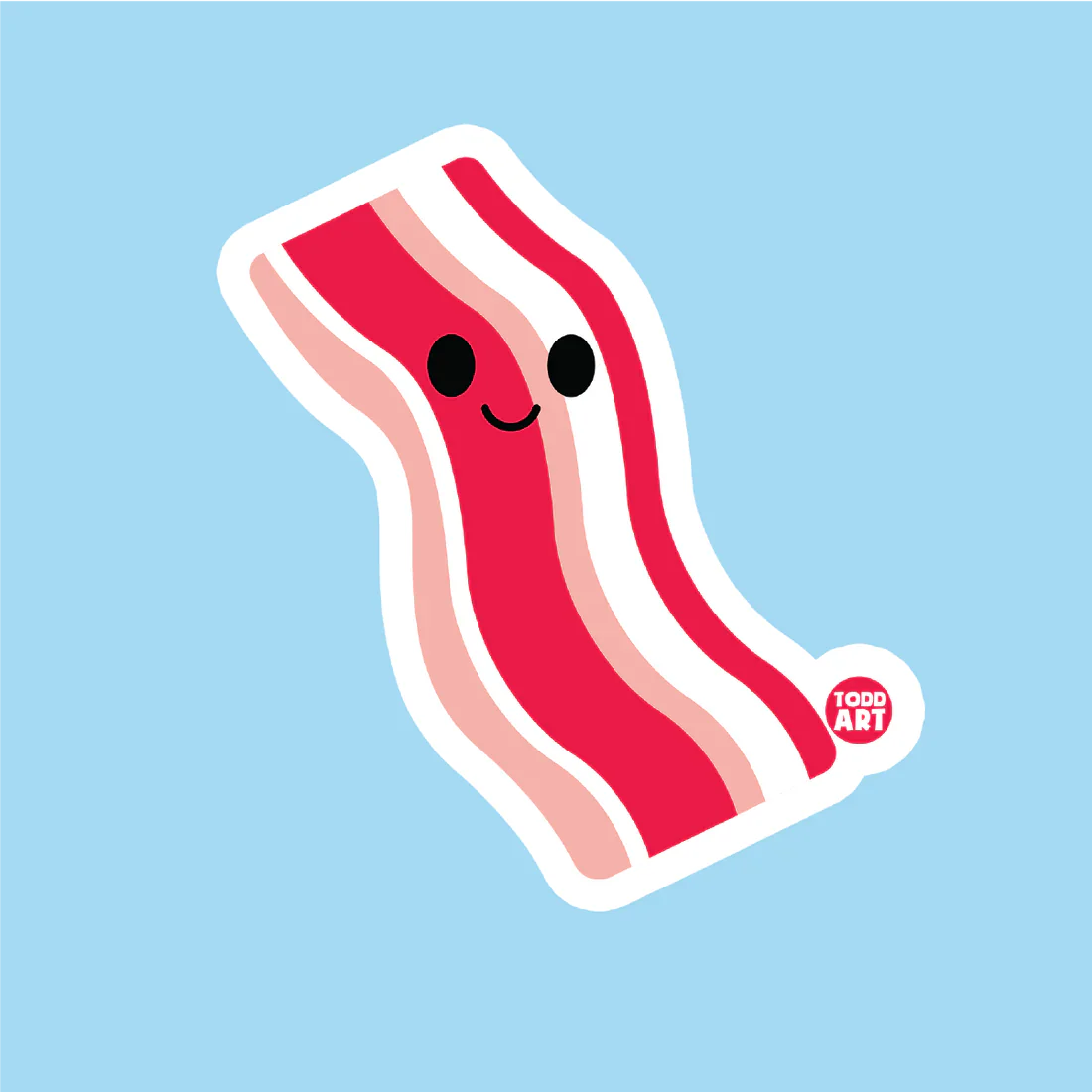 Bacon - 3" Art Sticker