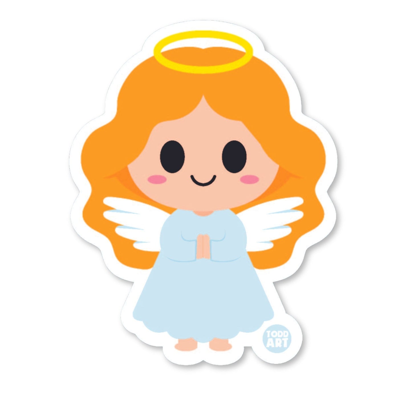 Angel - 3" Art Sticker