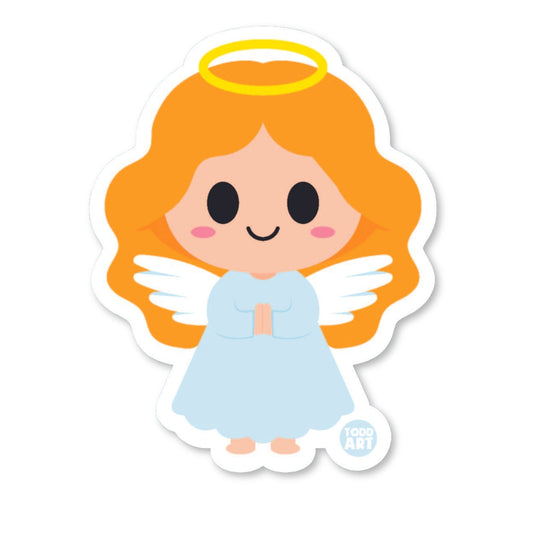 Angel - 3" Art Sticker