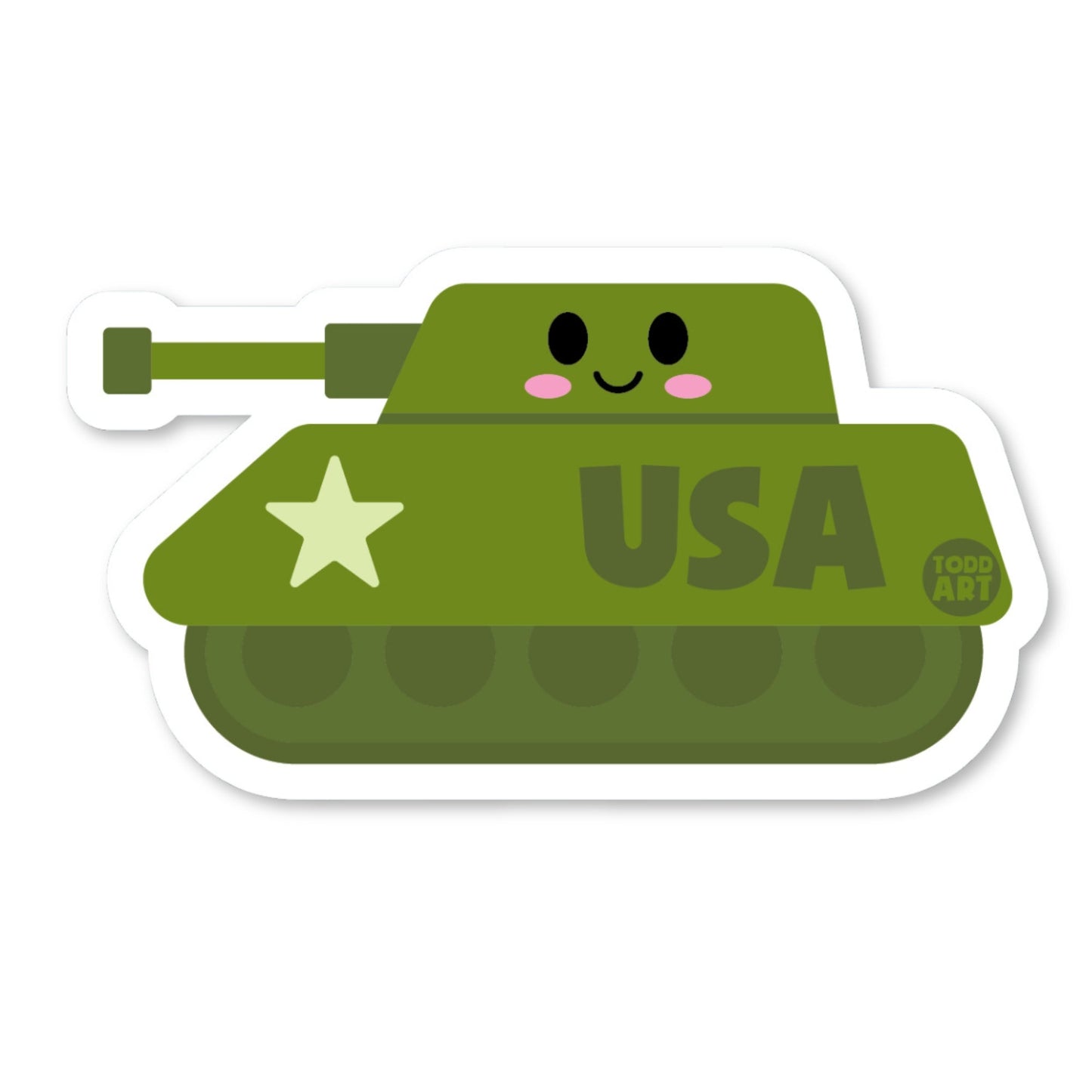 Army - 3" Art Sticker