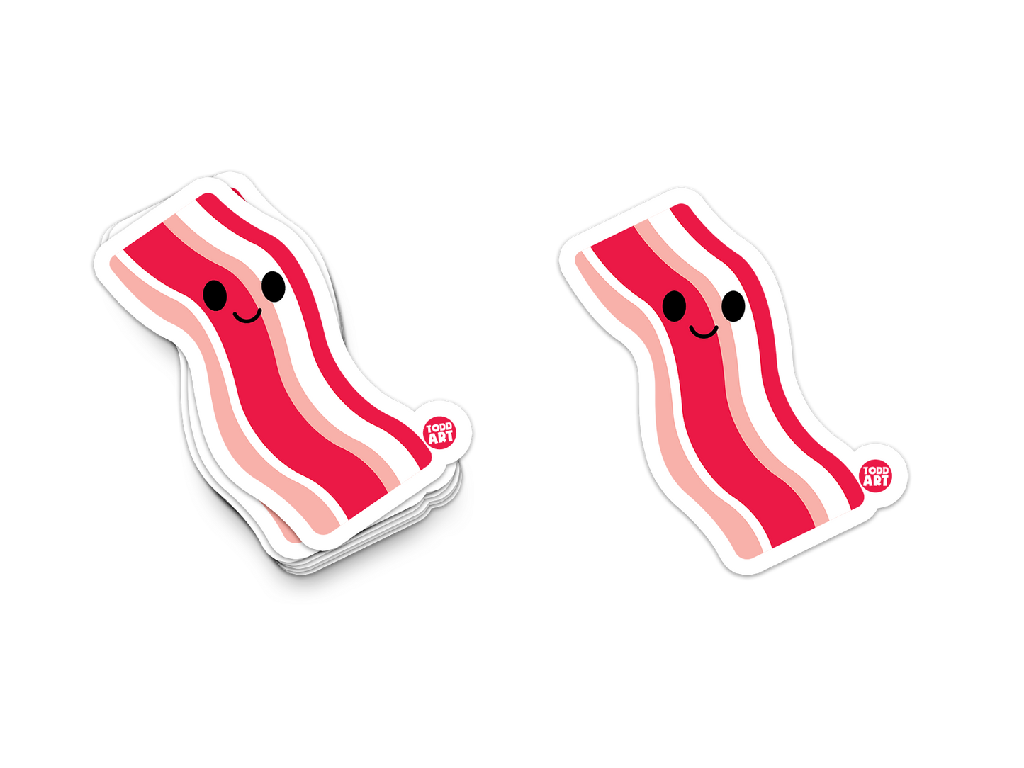 Bacon - 3" Art Sticker