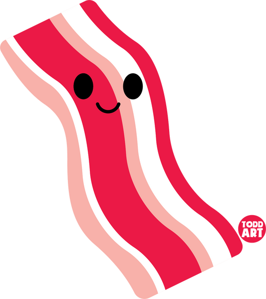 Bacon - 3" Art Sticker