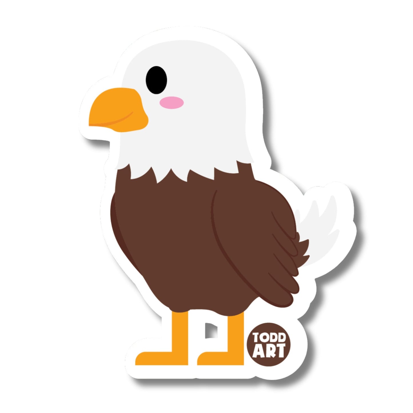 Eagle - 3" Art Sticker