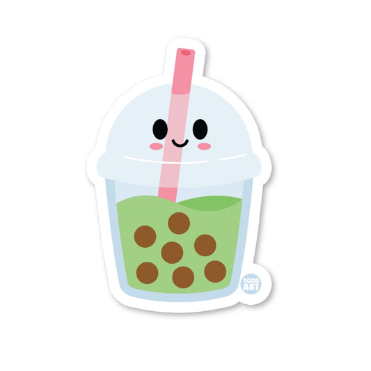 Boba Tea - 3" Art Sticker