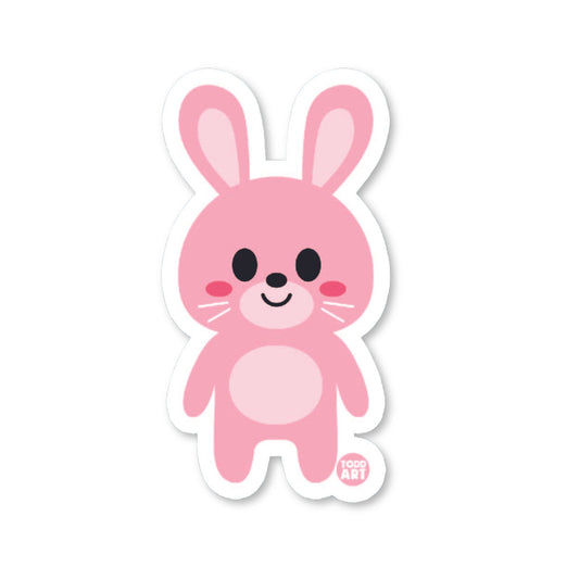 Bunny Rabbit - 3" Art Sticker