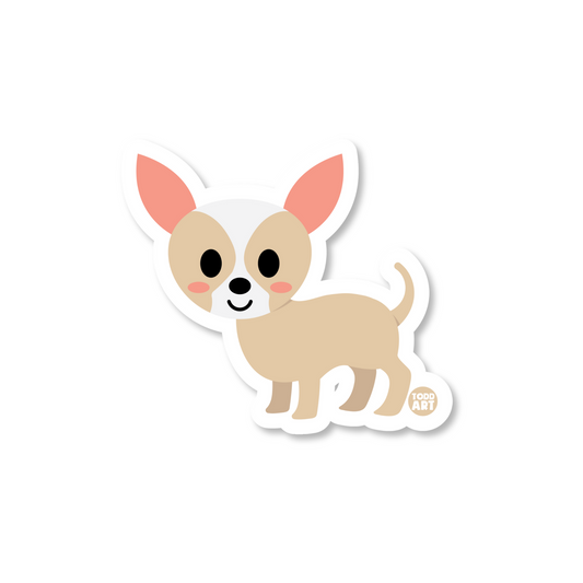 CHIHUAHUA DOG - 3" Sticker