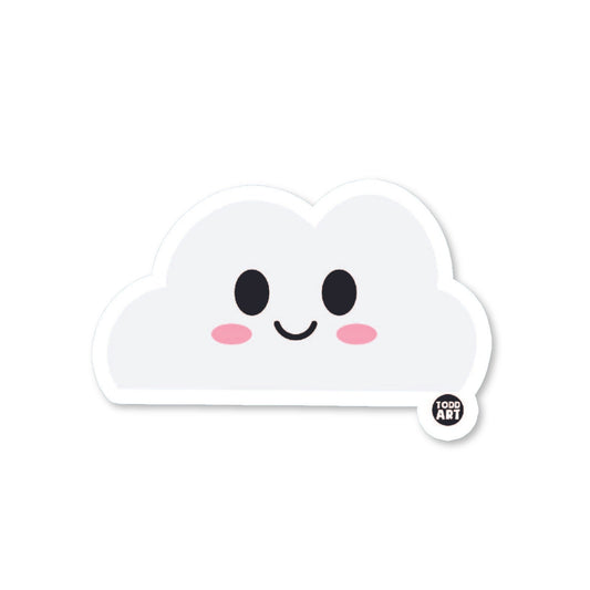 Cloud - 3" Art Sticker