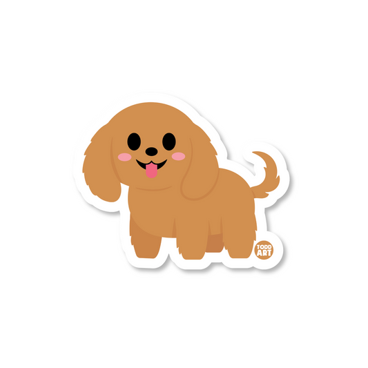 COCKER SPANIEL DOG - 3" Sticker