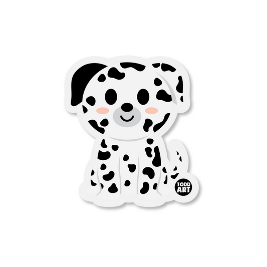 Dalmation Dog - 3" Sticker