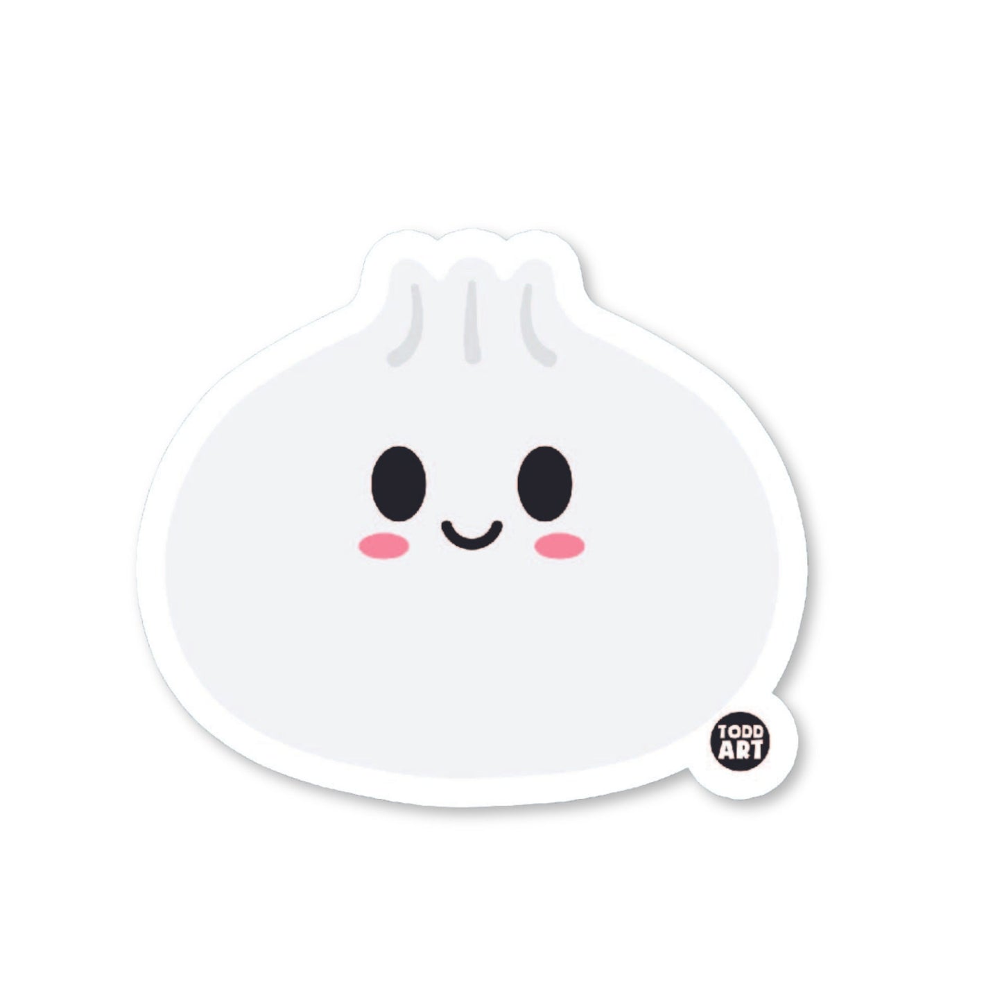 Dim Sum - 3" Art Sticker