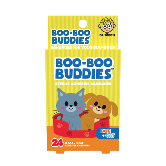 Kids Bandages – Dog + Cat (24 Count, Latex-Free)