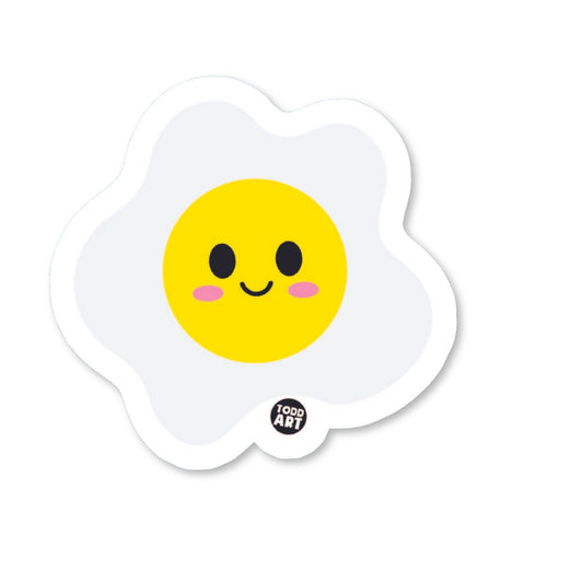 Egg - 3" Art Sticker