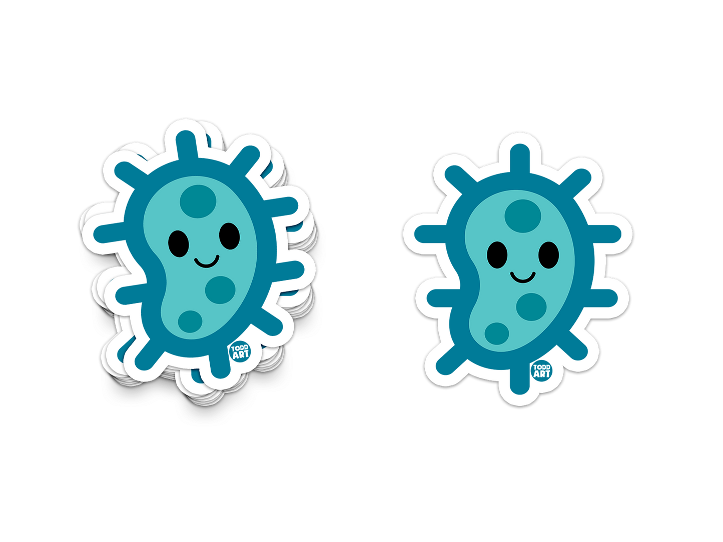 Germ - 3" Art Sticker