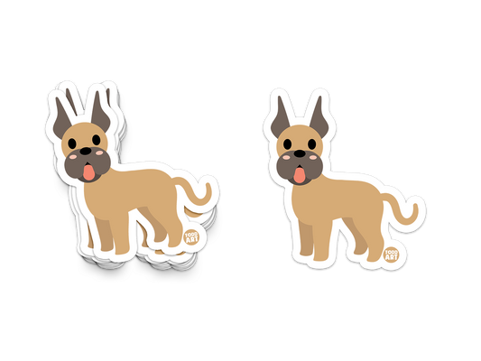 GREAT DANE DOG - 3" Sticker