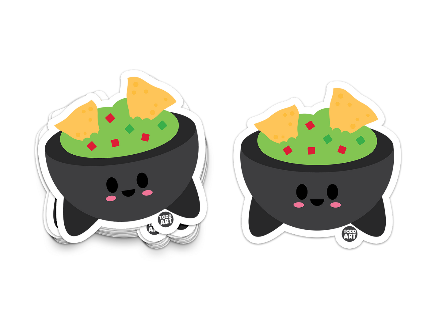Guacamole - 3" Art Sticker