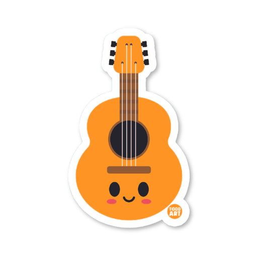 Guitar - 3" Art Sticker