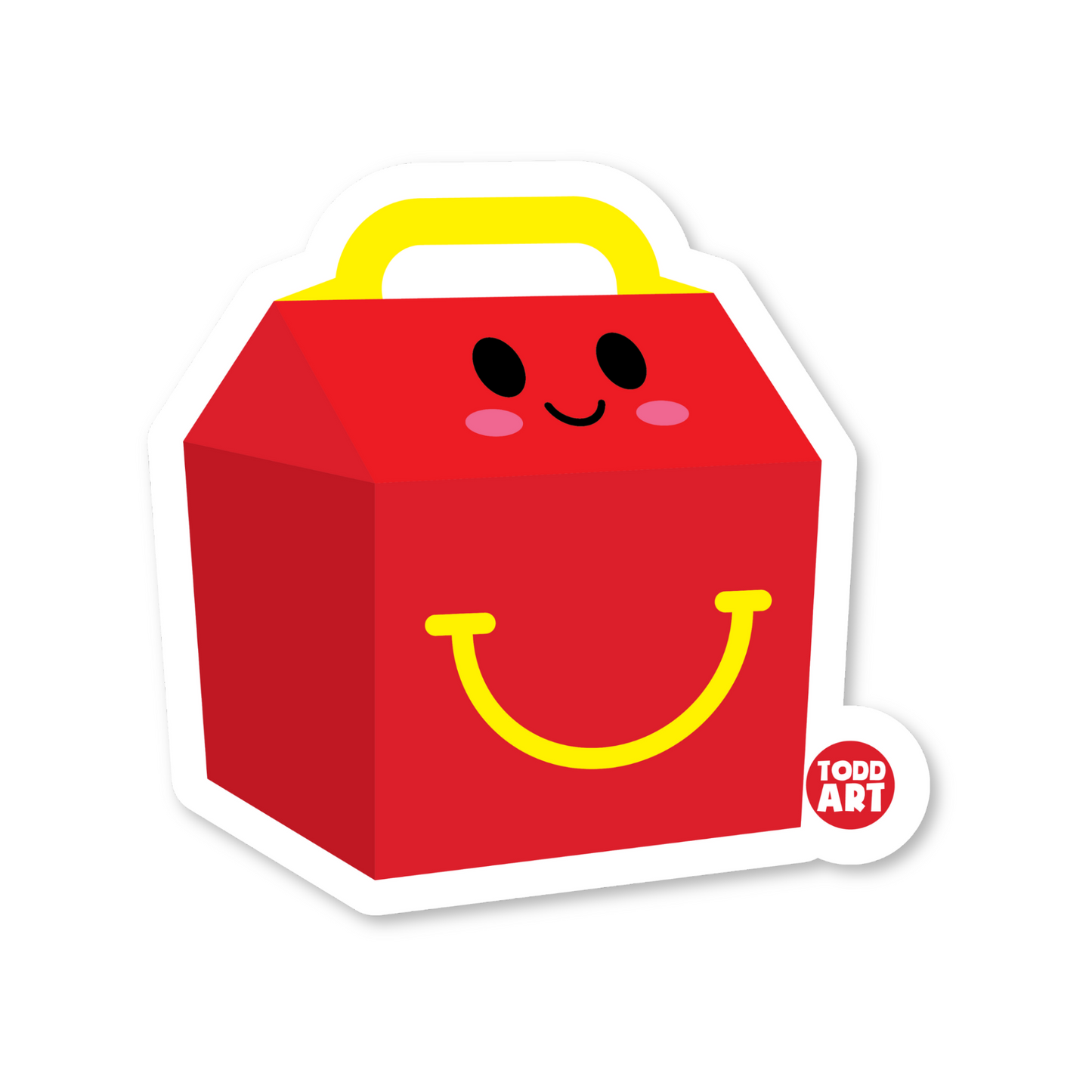 Happy Meal - 3" Art Sticker