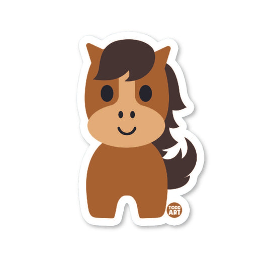 Horse - 3" Art Sticker
