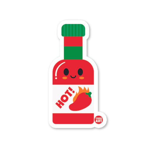 Hot Sauce - 3" Art Sticker