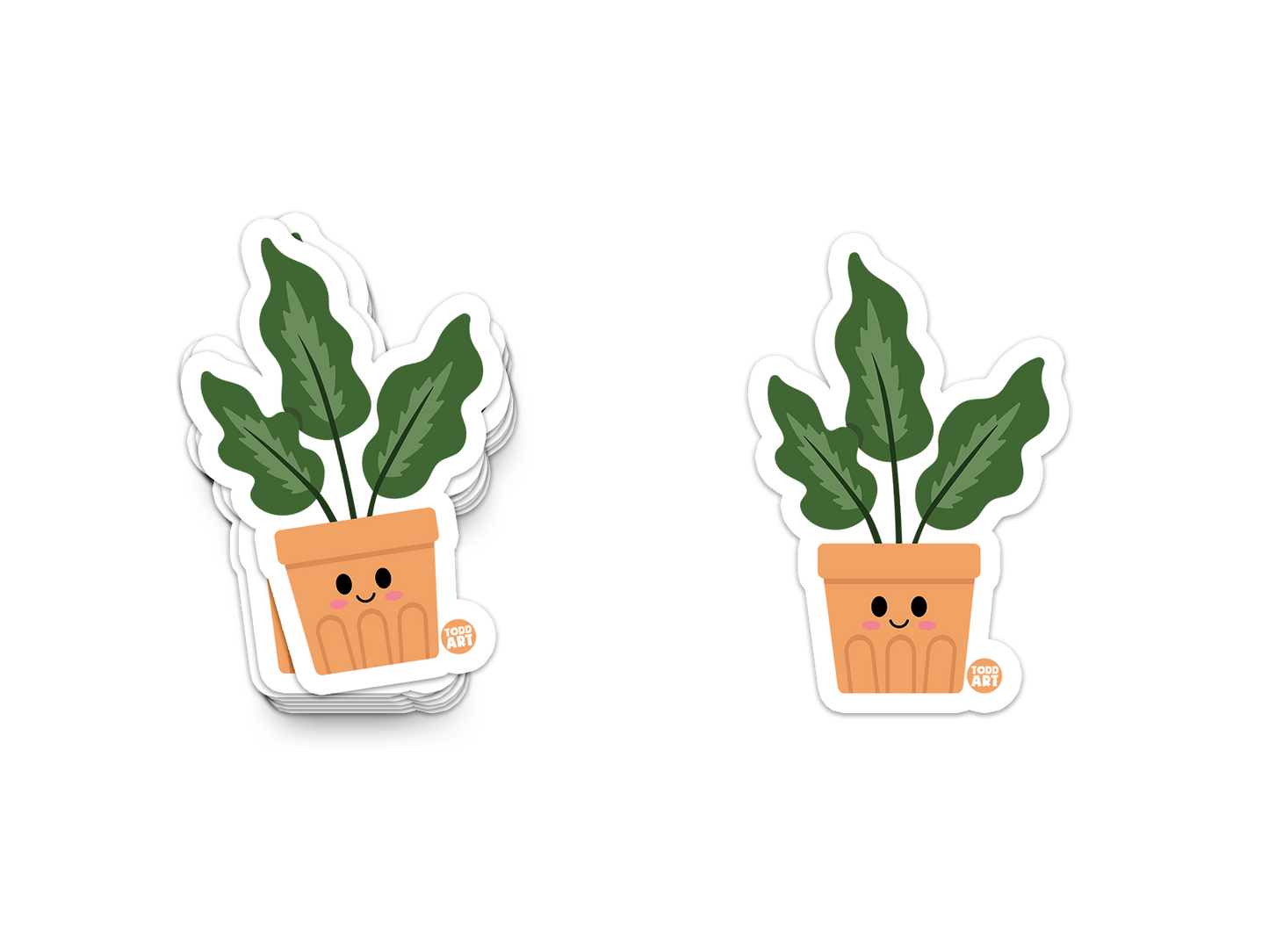 House Plant - 3" Art Sticker