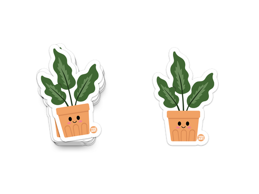 House Plant - 3" Art Sticker