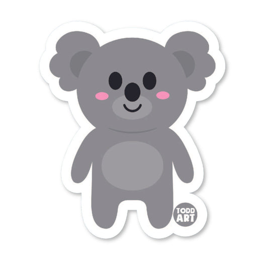 Koala Bear - 3" Art Sticker