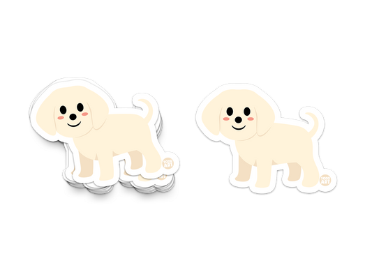 Labrador Retriver - 3" Art Sticker