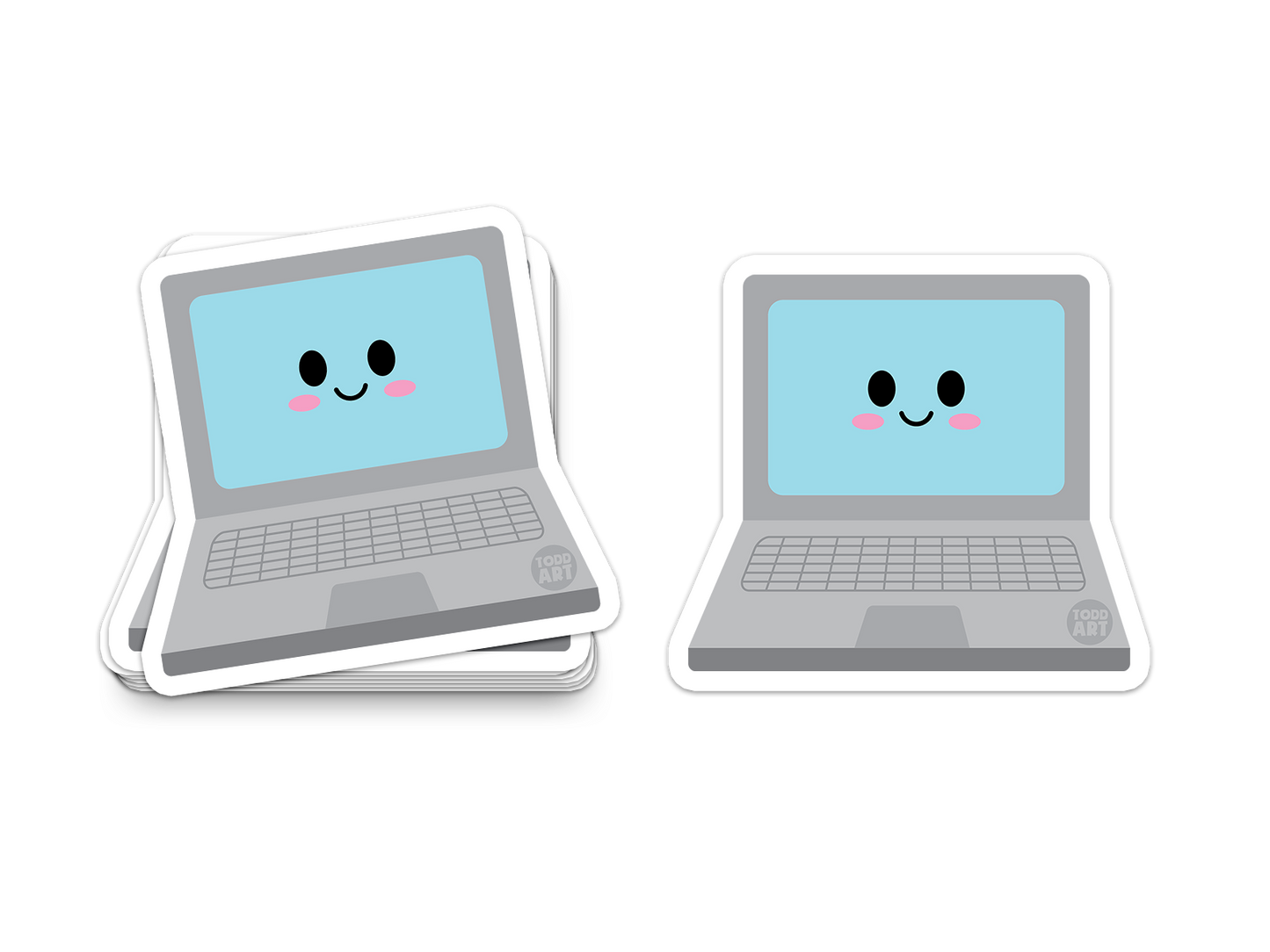 Laptop - 3" Art Sticker