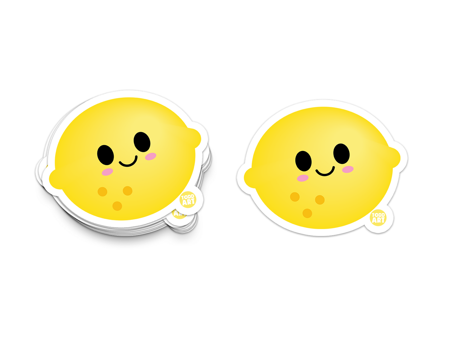 Lemon - 3" Art Sticker