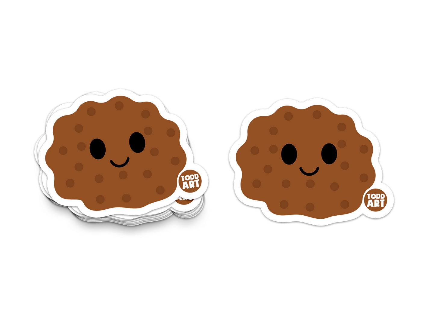 Meatball - 3" Art Sticker
