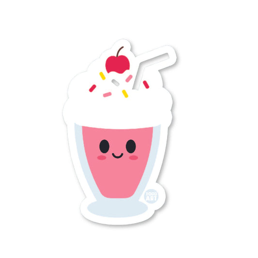 Milkshake - 3" Art Sticker