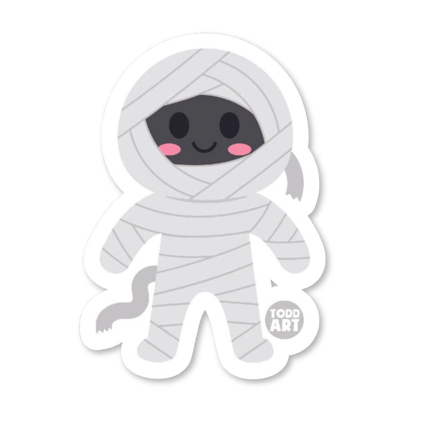Mummy - 3" Art Sticker