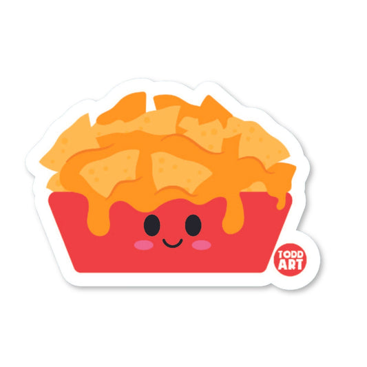 Nachos - 3" Art Sticker
