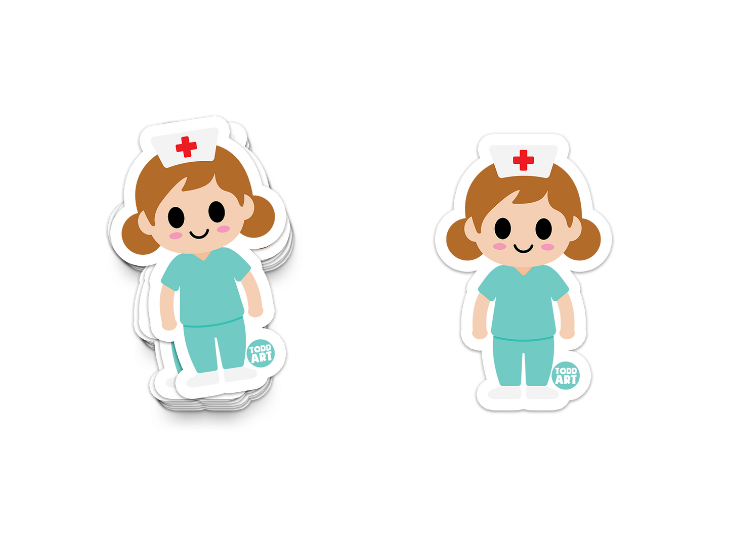 Nurse - 3" Art Sticker