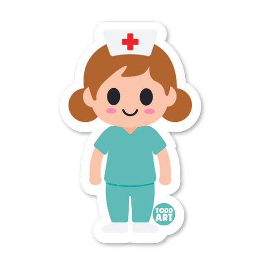 Nurse - 3" Art Sticker
