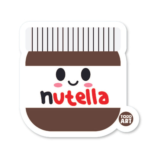 Nutella Jar - 3" Art Sticker