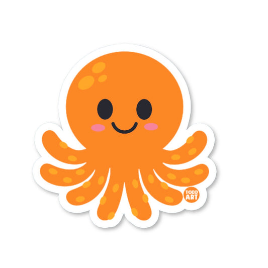 Octopus - 3" Art Sticker