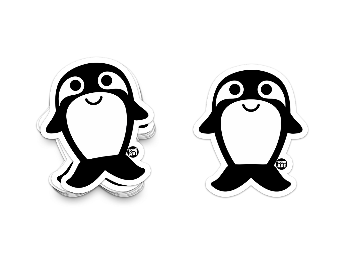 Orca - 3" Art Sticker