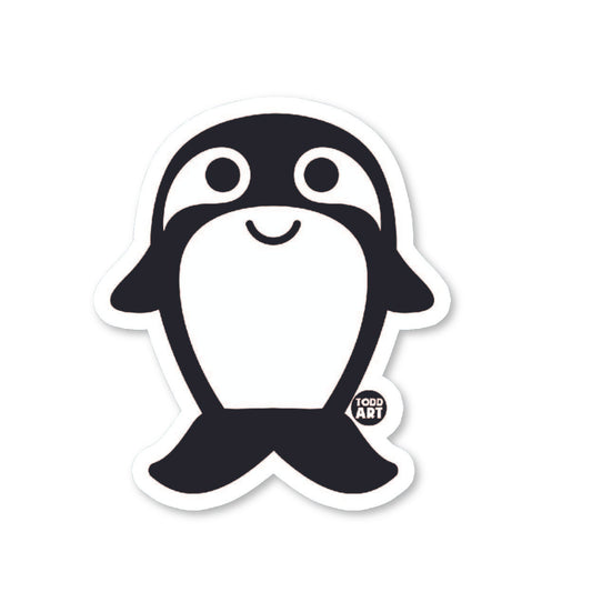Orca - 3" Art Sticker