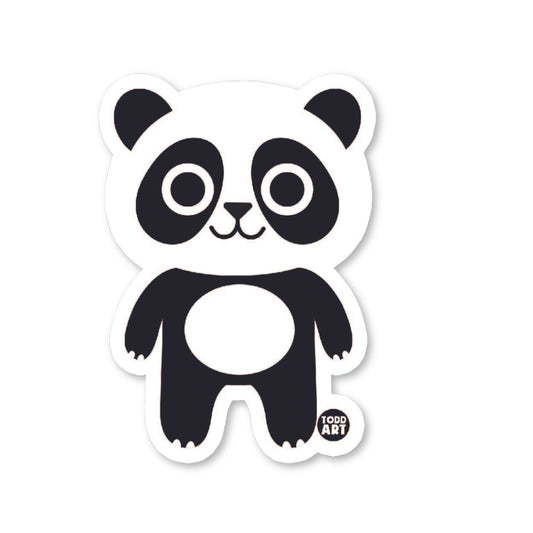 Panda Bear - 3" Art Sticker