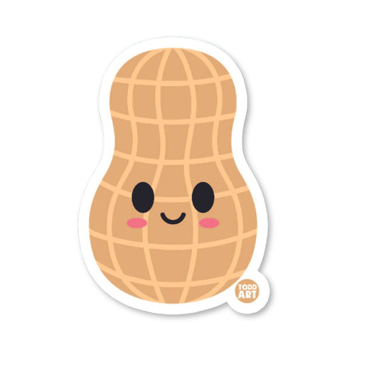 Peanut - 3" Art Sticker