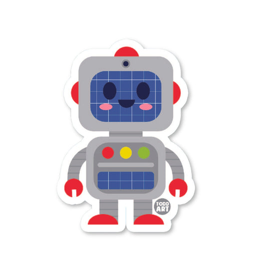 Robot - 3" Art Sticker