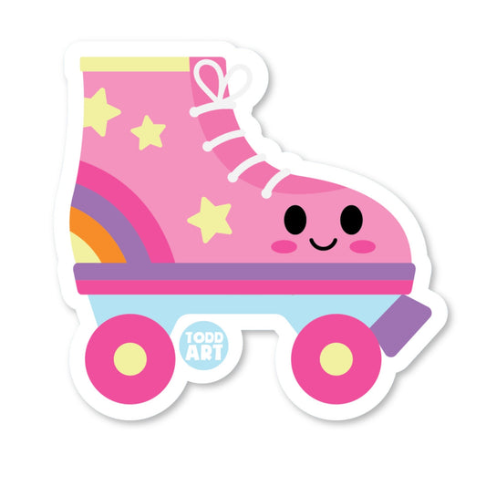 Roller - 3" Art Sticker
