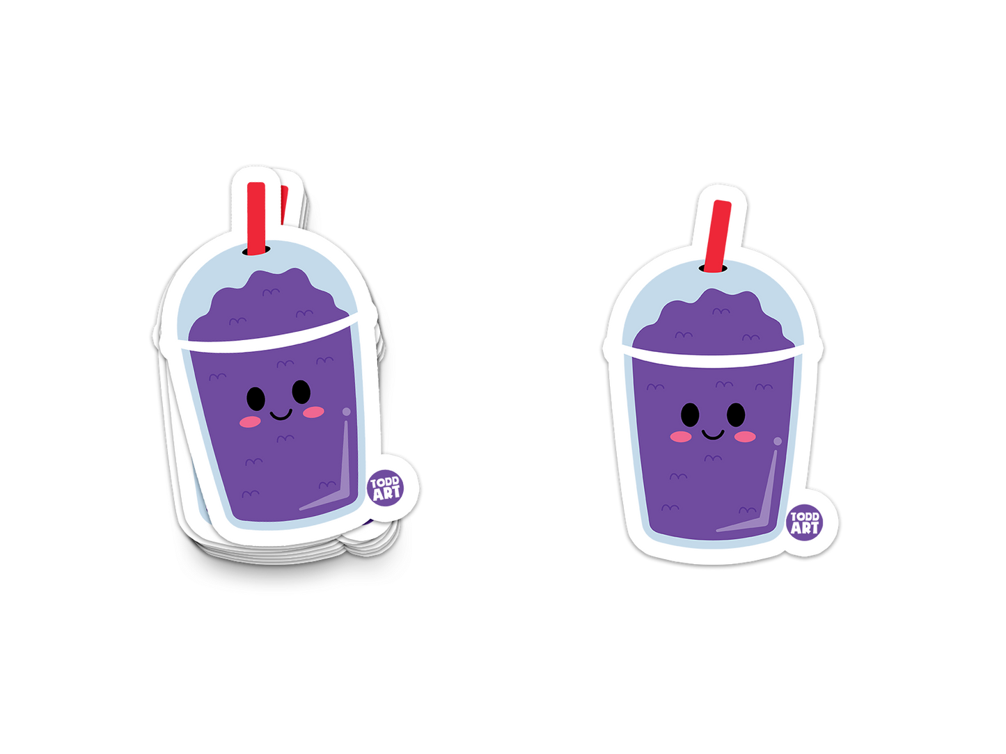 Slushee - 3" Art Sticker
