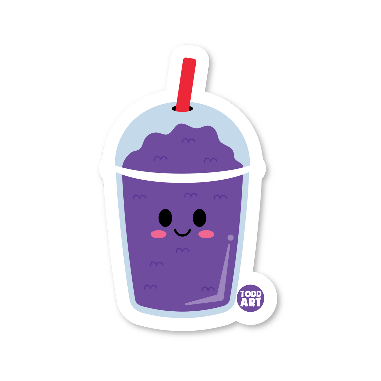 Slushee - 3" Art Sticker