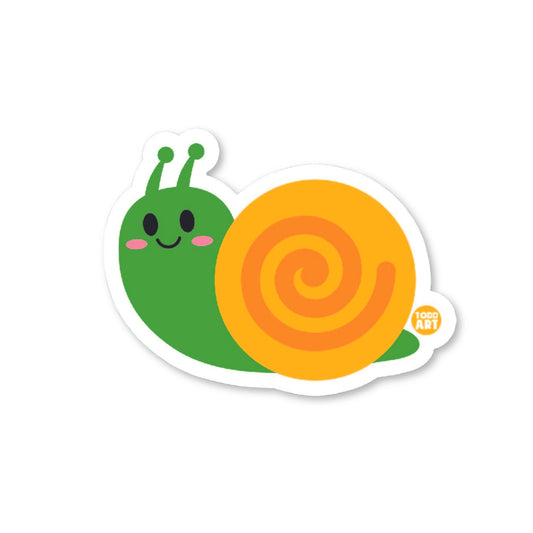Snail - 3" Art Sticker