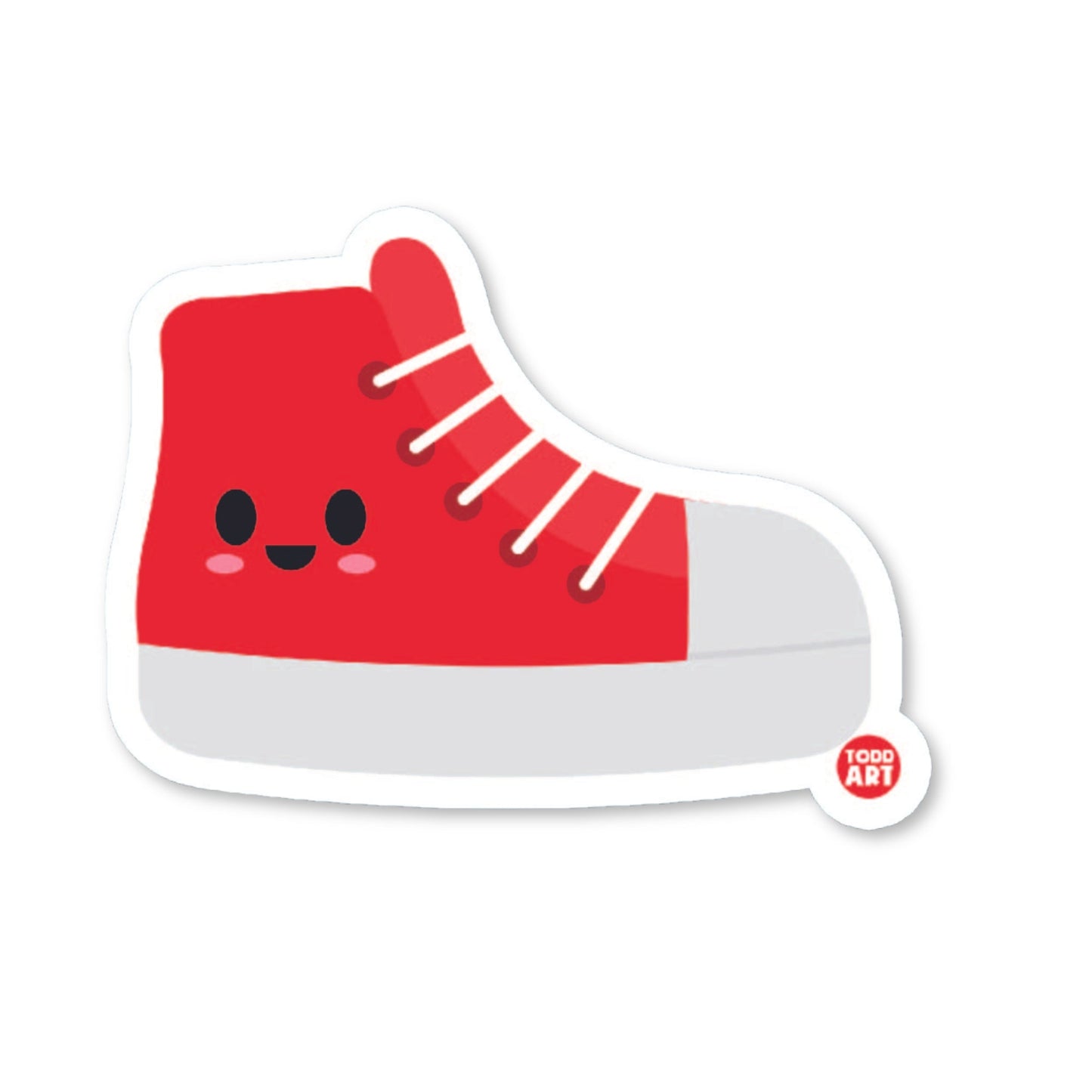 Sneaker - 3" Art Sticker